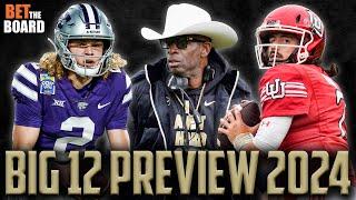 Big 12 College Football Preview 2024 with Picks and Predictions