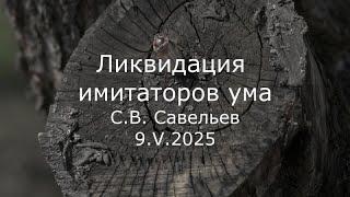 С.В. Савельев - Ликвидация имитаторов ума
