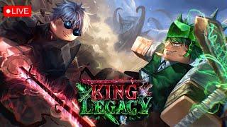 Grinding King Legacy to MAX LEVEL JOIN UP!!!!