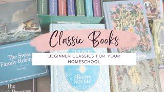 Add these to your homeschool book collection! | Classic Books for Beginners | Homeschool