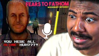 THIS GUY BROKE INTO OUR AIRBNB AND IS COMING FOR ME!!!! | Fears To Fathom: Woodbury Getaway