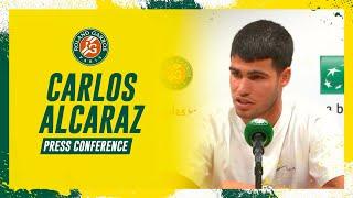 Carlos Alcaraz - Press Conference after Round 2 I Roland-Garros 2023