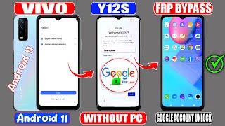 New Method  Vivo Y12s Frp Bypass 2024 Android 11 Without Pc  Bypass Google Account FRP Android 11