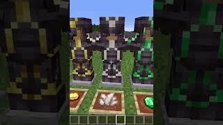 New Armour Trim Colours in Minecraft 1.20! #shorts