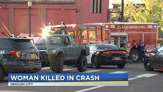 Police ID woman hit, killed by driver in Oregon City