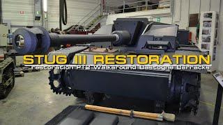 StuG III Ausf F/8 "Sturmgeschütz" restoration PT2 Walkaround Bastogne Barracks