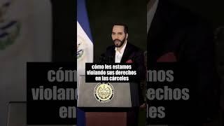 Declaraciones de Nayib Bukele, presidente de El Salvador, más seguridad y control de los pandilleros