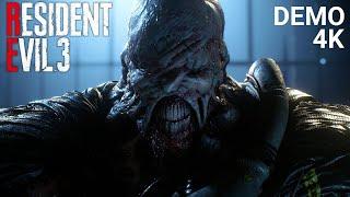 Resident Evil 3 "Raccoon City Demo" Full Playthrough No Commentary with Nemesis