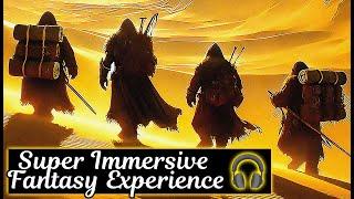 Dwarves Walking Through the Infinite Sands | Immersive Fantasy Chill Ambient Music 