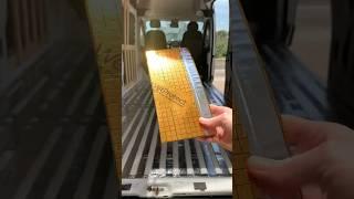 Van Build Floor Installation in 30 seconds! #vanbuild #vanconversion #diy #renovation #shorts