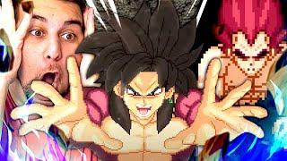 VEGETA'S NEW FORM?! | Kaggy Reacts to Goku Black (SSJ4) VS Vegeta (Super Saiyan God Evolution)