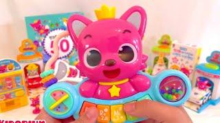 PINKFONG Collection Unboxing - Satisfying Unboxing (ASMR) Korean Toys