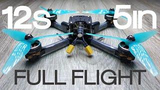 12s on 5inch full flight | movr5r9 et2306 865kv r38 hqprop fettec fc proto fettec esc proto 12s650