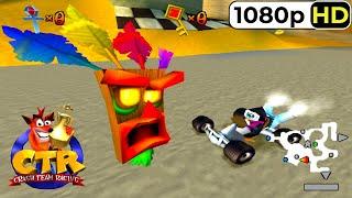 Crash Team Racing [PS1] - PENTA PENGUIN in Adventure (Trophy Race only) [1080p HD]