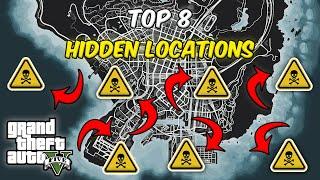 TOP 8 Secret Hidden Locations & Places  in GTA 5 Rockstar Doesn’t Want You To Know