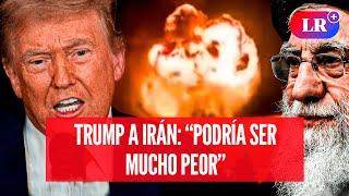 TRUMP CONFIRMA ATAQUE A IRÁN en mensaje al MUNDO | #LR