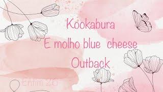 Kookaburra e molho blue cheese