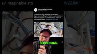 10k puffs a day?! straight to the hospital #grimmarmy #vaping