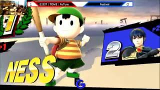 E1337 Sm4sh @ GG: Spring 2: E1337 | TOME | FuTure (Ness/Pikachu) v. Festival (Marth/Robin) - LFinal