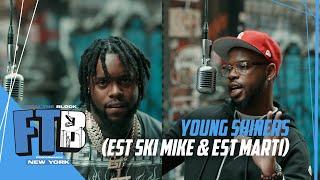 Young Shiners, EST Ski Mike & EST Marti - Disrespect/Bet On Me | From The Block Performance 