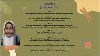 Tugas B.inggris procedure Text ( Making instant ginger drink) Siti Mulyani XII aphp 1