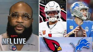 NFL LIVE | Dan Orlovsky previews NFL Week 3: Lions vs. Cardinals - Kyler Murray will bury Jared Goff