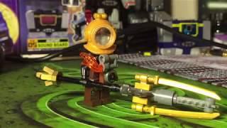 Lego Steampunk Custom Minifigure Аквалангист Review! (обзор на русском)