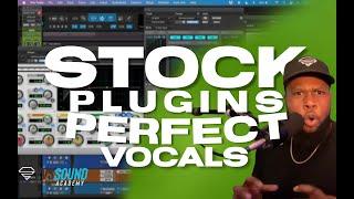 How To Mix Modern Rap Vocals with STOCK PlUGINS! Pro Tools Mixing Tutorial!