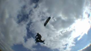 Fails n Bails - Kite Landboarding Big Air Freestyle - www.ATBshop.co.uk