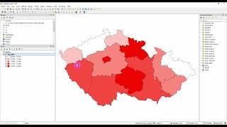 How to display demographic data in QGIS