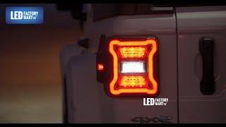 How to Install Jeep LED Tail Lights for Wrangler JL | LED Factory Mart