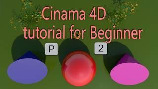 Cinema 4D Tutorial For Beginner  Part  02