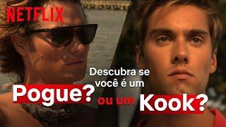 Quem é você em Outer Banks? #teampogue #teamkooks | Teste de Personalidade | Netflix Brasil