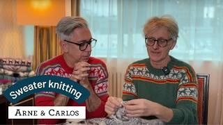 How to adapt flat-knit patterns for in-the-round knitting ️ Our Polar Bear Sweater ARNE & CARLOS