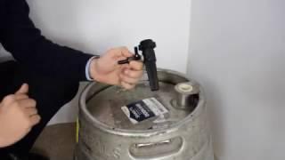 Tapping an Upright Cask