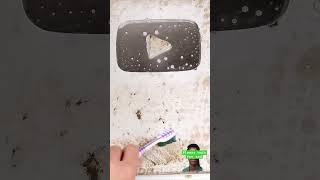 Cleaning Tha DIRTIEST YoTube play button EVER!