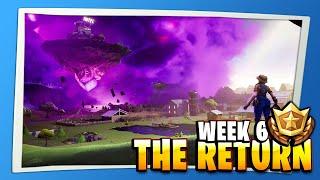 Secret Battle Star Location WEEK 6 "The Return" (Fortnite Season 10 Secret Loading Screen Location)