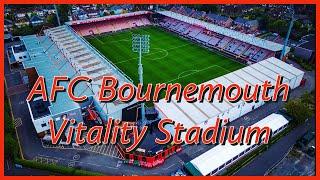 AFC Bournemouth Vitality stadium a view from above