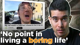 Millionaire Living in His Car & Eating Soylent?! (My Reaction)