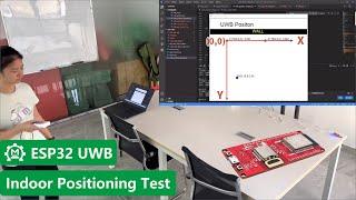 Makerfabs ESP32 UWB Indoor Positioning Test