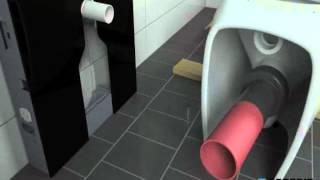 Monolith floor standing wall drainage connection JOLLY
