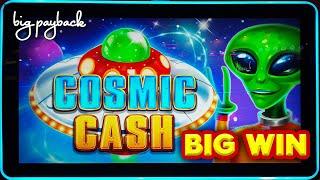 SPACE COWS!!! Cosmic Cash Slot - BIG WIN BONUS!