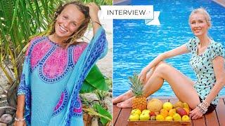 Fun chat with @Fitshortie - lovely Tina about her life, raw vegan diet, weightloss, pregancy & more