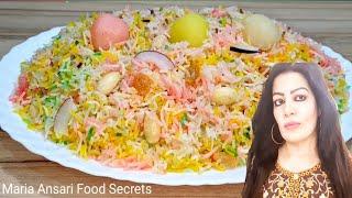 Mutanjan Recipe By Maria Ansari || Color Full Rice || Meethe Chawal || Eid Special | Punjabi Zarda |