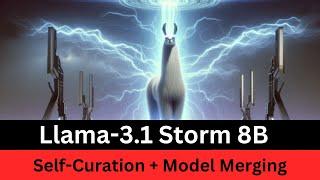 Llama-3.1 Storm 8B - Improved SLM with Self-Curation + Model Merging