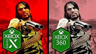 Red Dead Redemption Xbox Series X vs Xbox 360 Comparison