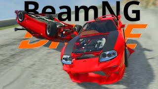 SUPRA MASSEN ZERSTÖRUNG! HIROCHI PRASU @ DOWNHILL MADNESS - BEAMNG.DRIVE MODS | Lets Play