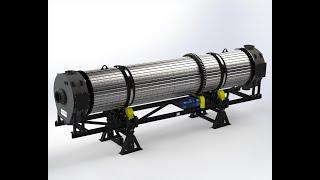 Сушильный барабан СБ-БРУ-1,6х9-15