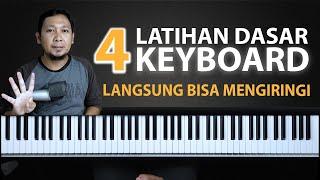 4 Latihan Dasar Keyboard | Belajar Piano Keyboard