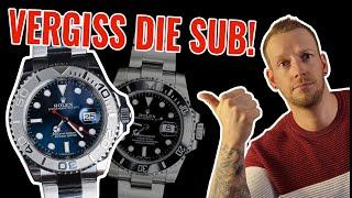 VERGISS die ROLEX SUBMARINER! 5 Gründe, warum die YACHT-MASTER die Nr. 1 ist! 12662 vs. 126610LN